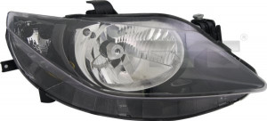 Far Dreapta (H4, electric, cu motor, culoare insertie: negru) potrivit SEAT IBIZA IV, IBIZA IV SC, IBIZA IV ST - Img 3