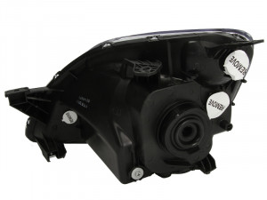 Far Dreapta (H4, electric, fara motoras, culoare: cromat, culoare semnalizator: alb) potrivit HONDA CR-V II 2001-2004 - Img 2