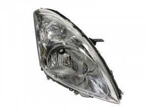 Far Dreapta (H4, electric, fara motoras, culoare insertie: cromat/negru, culoare semnalizator: alb) potrivit SUZUKI SWIFT III, SWIFT IV - Img 1