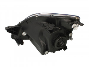 Far Dreapta (H4, mecanic, fara motoras, culoare insertie: cromat, culoare semnalizator: alb) potrivit HONDA CR-V II - Img 2