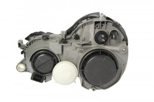 Far Dreapta (H7, electric, fara motoras, culoare insertie: cromat, culoare semnalizator: transparent) potrivit MERCEDES CLK (A208), CLK (C208) - Img 2
