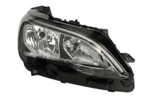 Far dreapta (H7/HB3/LED, cu motor, fara controler LED) potrivit PEUGEOT 3008 P84, 5008 T87 2016-2020 - Img 1