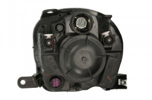 Far Dreapta (H7/PY24W, electric, cu motor, culoare insertie: cromat) potrivit ABARTH 500 / 595 / 695, 500C / 595C / 695C; FIAT 500, 500 C - Img 2