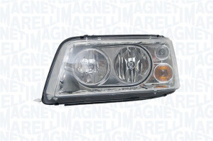 Far Dreapta (halogen, H1/H7/PY21W/W5W, electric, cu motor, culoare insertie: cromat) potrivit VW MULTIVAN T5, TRANSPORTER T5 - Img 3