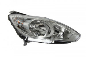 Far Dreapta (halogen, H1/H7/W5W, electric, cu motor, culoare semnalizator: transparent) potrivit FORD C-MAX II, GRAND C-MAX -03.15 - Img 1