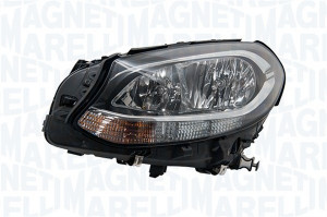 Far Dreapta (halogen, H7/LED/PY21W, electric, cu motor, bec, culoare semnalizator: portocaliu) potrivit MERCEDES B SPORTS TOURER (W246, W242) - Img 3