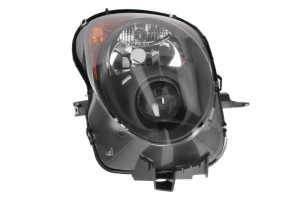 Far dreapta potrivit ALFA ROMEO MITO 2008-2018 - (H7, reglaj electric, cu motoras, fundal albastru)