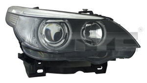 Far dreapta potrivit BMW Seria 5 2003-2007 - (D1S/H7, reglaj electric, cu motoras)