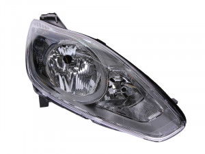 Far dreapta potrivit FORD C-MAX II, GRAND C-MAX - (H1/H7, reglaj electric, cu motoras, fundal negru/insertii crom)