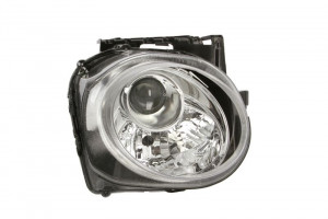 Far dreapta potrivit NISSAN JUKE dupa 2014 - (H11/HB3, electric, fundal cromat, fundal transparent) - Img 2