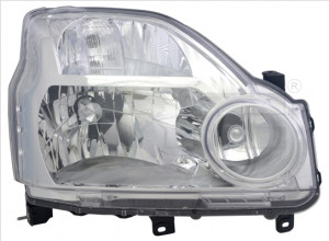 Far dreapta potrivit NISSAN X-TRAIL 2007-2010 - (H4, electric, cu motoras)