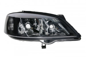 Far dreapta potrivit OPEL ASTRA 1998-2009 - (H7/HB3, fundal negru)