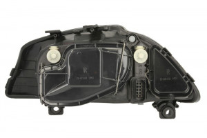 Far dreapta potrivit SEAT CORDOBA, IBIZA III - (H3/H7, reglaj electric, fundal negru) - Img 2
