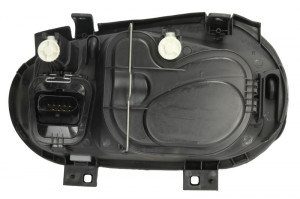 Far dreapta potrivit VW GOLF 4 1997-2006 - (H1/H7, reglaj electric, fundal cromat) - Img 2