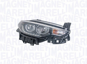 Far Dreapta (xenon, D5S/H7/LED/P21W, automat, culoare semnalizator: portocaliu) potrivit FIAT TIPO - Img 3