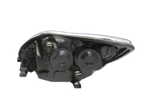 Far fata Dreapta (H1/H7, electric, cu motor, culoare insert: cromat, culoare semnalizator: galben) potrivit FORD FOCUS II, FOCUS II/KOMBI; FORD USA FOCUS - Img 2