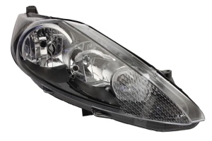Far fata Dreapta (H1/H7, electric, cu motor, culoare insert: negru) potrivit FORD FIESTA V, FIESTA VI - Img 1