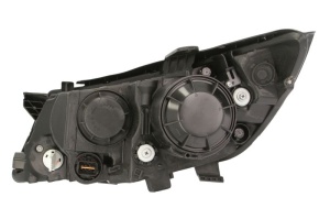 Far fata Dreapta (H1/H7, electric, fara motoras, culoare insert: negru, culoare semnalizator: transparent) potrivit KIA OPTIMA - Img 2