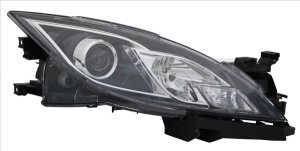 Far fata Dreapta (H11/H9, electric, fara motoras) potrivit MAZDA 6