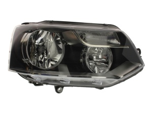 Far fata Dreapta (H15/H7, electric, cu motor, culoare insert: negru) potrivit VW MULTIVAN T5, TRANSPORTER T5 - Img 1