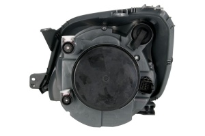 Far fata Dreapta (H4, electric, cu motor, culoare insert: negru) potrivit FORD FIESTA V -06.08 - Img 2