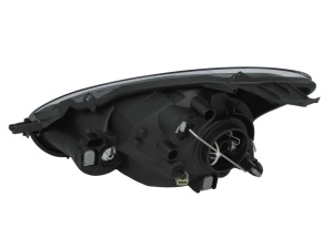Far fata Dreapta (H4, electric, fara motoras, culoare insert: cromat/negru) potrivit TOYOTA AYGO - Img 2