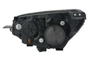 Far fata Dreapta (H7/PY21W, electric, fara motoras, culoare insert: negru) potrivit KIA SOUL I, SOUL II 2016-2017 - Img 2