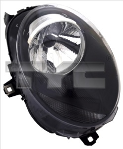 Far fata dreapta potrivit Mini Mini CLUBMAN F54, Mini F55, F56, Mini F57 dupa 2013 - H4, electric, cu motor, culoare semnalizator: alb - Img 2