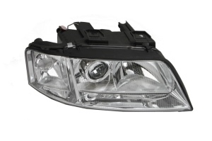 Far fata Dreapta (xenon, D2S/H1, electric, fara motoras, culoare insert: cromat) potrivit AUDI A6 C5, ALLROAD C5 1999-2000