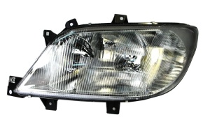 Far fata Stanga (H1/H7/PY21W/W5W, electric, cu motor, bec, culoare insert: cromat, culoare semnalizator: alb) potrivit MERCEDES SPRINTER 2-T (B901, B902), SPRINTER 3-T (B903)