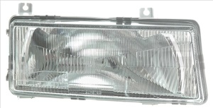 Far fata Stanga (H4, electric, fara motoras, culoare insertie: argintiu) potrivit SKODA FELICIA II - Img 3