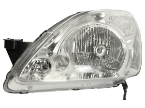 Far fata Stanga (H4, mecanic, fara motoras, culoare semnalizator: galben) potrivit HONDA CR-V II 09.01-12.04 - Img 1