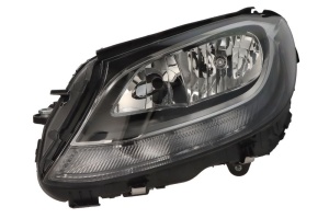 Far fata Stanga (H7/H7/LED/PWY24W, electric, cu motor, culoare insert: negru) potrivit MERCEDES C (A205), C (C205), C T-MODEL (S205), C (W205) 12.13-12.18 - Img 1