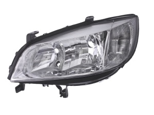 Far fata Stanga (H7/HB3, electric, fara motoras, culoare insert: cromat) potrivit OPEL ZAFIRA A - Img 2