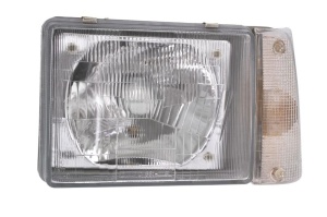 Far fata Stanga (R2, electric, hidraulic, fara motoras, culoare semnalizator: transparent) potrivit FIAT PANDA, PANDA/HATCHBACK 01.86-12.03 - Img 1