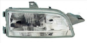 Far Stanga (2*H1, electric, mecanic, fara motoras, culoare insertie: cromat) potrivit FIAT PUNTO