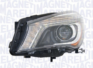 Far Stanga (bi-xenon, D3S/LED, bec, culoare insertie: cromat) potrivit MERCEDES CLA (C117), CLA SHOOTING BRAKE (X117) - Img 3