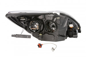 Far Stanga (D1S/H1, electric, culoare insertie: cromat) potrivit FORD FOCUS II, FOCUS II/KOMBI; -09.12 - Img 2