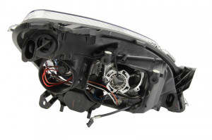 Far Stanga (D2S/H1, electric, cu motor, culoare insertie: negru, culoare semnalizator: galben) potrivit OPEL ASTRA H, ASTRA H GTC, ASTRA H/KOMBI - Img 2