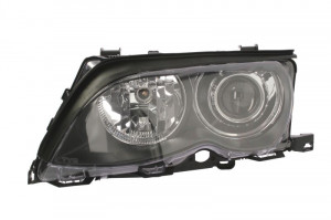 Far Stanga (D2S/H7, electric, cu motor, culoare insertie: negru) potrivit BMW 3 (E46)