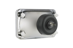Far stanga/dreapta (H4, manual, main bulb seal, culoare insert: crom platinat) potrivit JOHN DEERE 5000, 6000, 7000 - Img 2