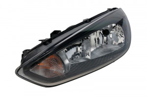 Far Stanga (H1/H7, electric, cu motor, culoare insertie: negru) potrivit FORD FOCUS III, FOCUS III/KOMBI; -04.18 - Img 1