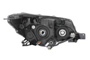 Far Stanga (H11/HB3/W5W/WY21W, electric, cu motor, culoare insert: cromat, culoare semnalizator: transparent) potrivit SUBARU FORESTER - Img 2