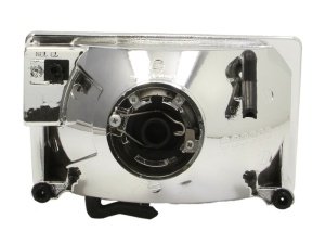 Far Stanga (H4, electric, fara motoras, culoare insert: cromat) potrivit JEEP GRAND CHEROKEE I - Img 2