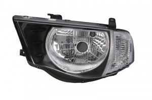 Far Stanga (H4, electric, fara motoras, culoare semnalizator: alb) potrivit MITSUBISHI L200 / TRITON