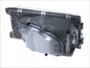 Far Stanga (H4, fara motoras, culoare insertie: cromat) potrivit MERCEDES 123 (C123), 123 T-MODEL (S123), 123 (W123) - Img 2