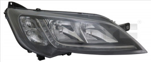 Far Stanga (H7/H7/LED, electric, cu motor, culoare insertie: negru) potrivit CITROEN JUMPER I, JUMPER II; FIAT DUCATO; PEUGEOT BOXER
