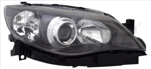 Far Stanga (H7/HB3, electric, cu motor, culoare insert: negru) potrivit SUBARU IMPREZA 2008-2012 - Img 3
