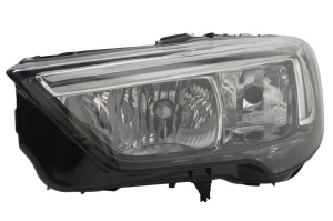 Far stanga (H7/LED/PSY24W, cu motor) potrivit OPEL CROSSLAND X 2017-2020