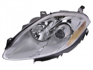 Far Stanga (halogen, 2*H1/W5W, electric, cu motor, culoare insertie: cromat) potrivit FIAT BRAVO II - Img 2